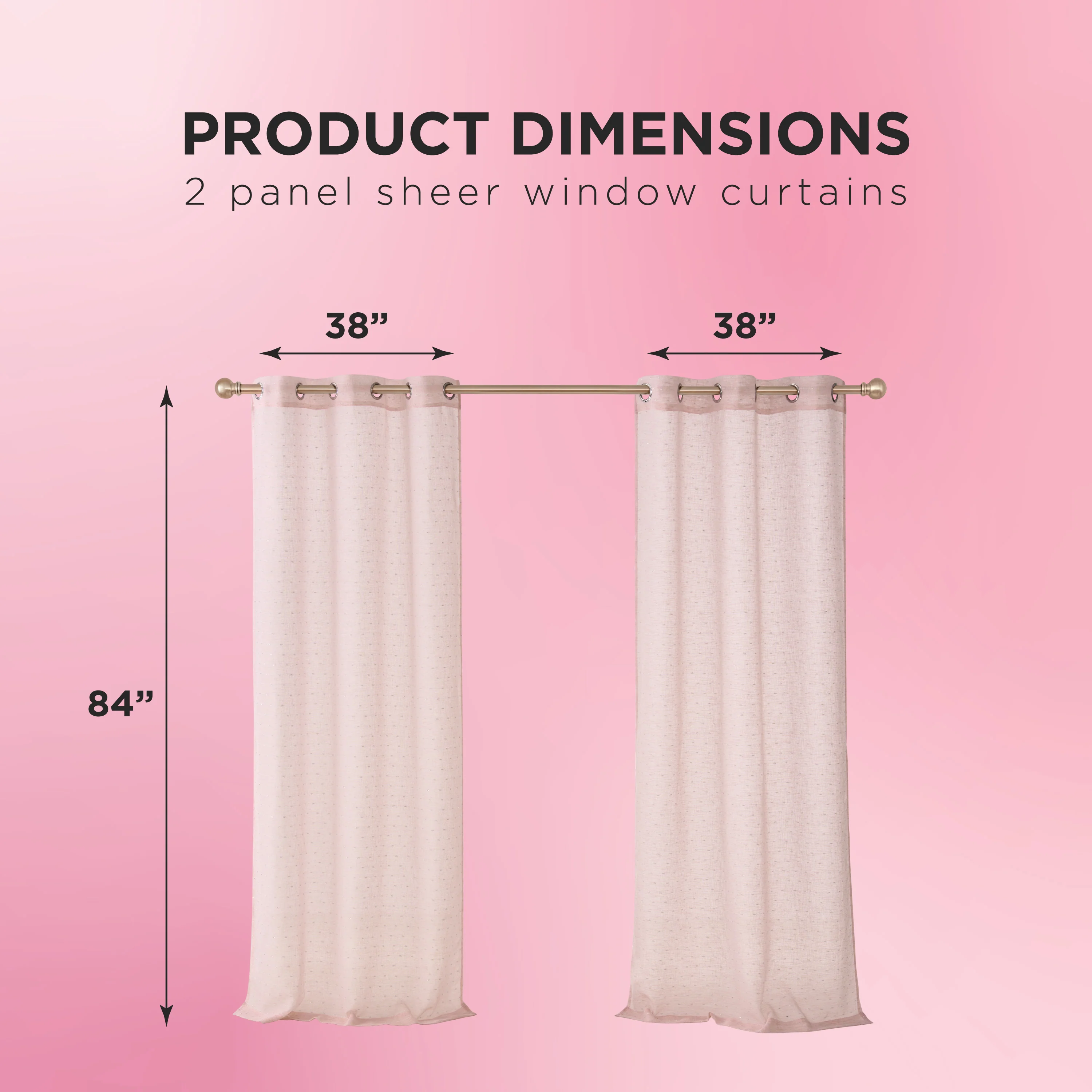 Aurora Sheer Window Curtain - Image 5