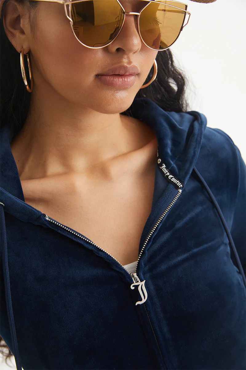 Pisces Customizable Big Bling Velour Hoodie - Image 5