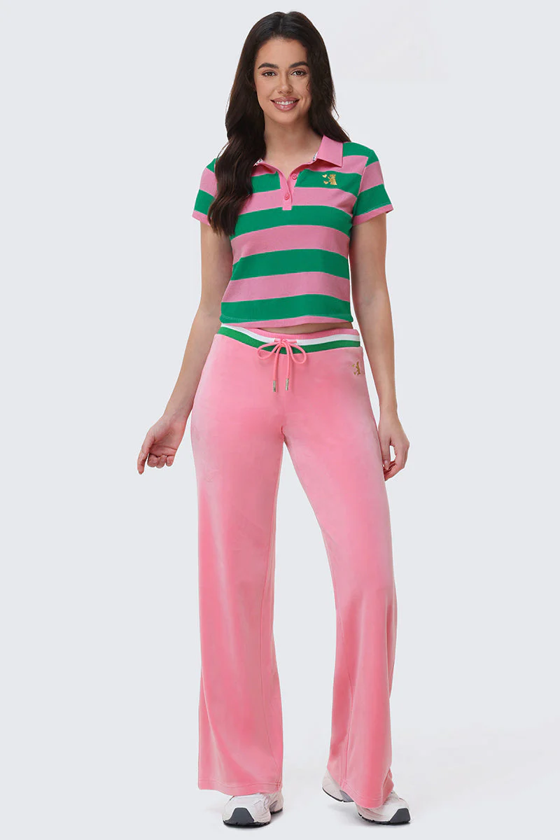 Stripe Embroidered Baby Polo - Image 7