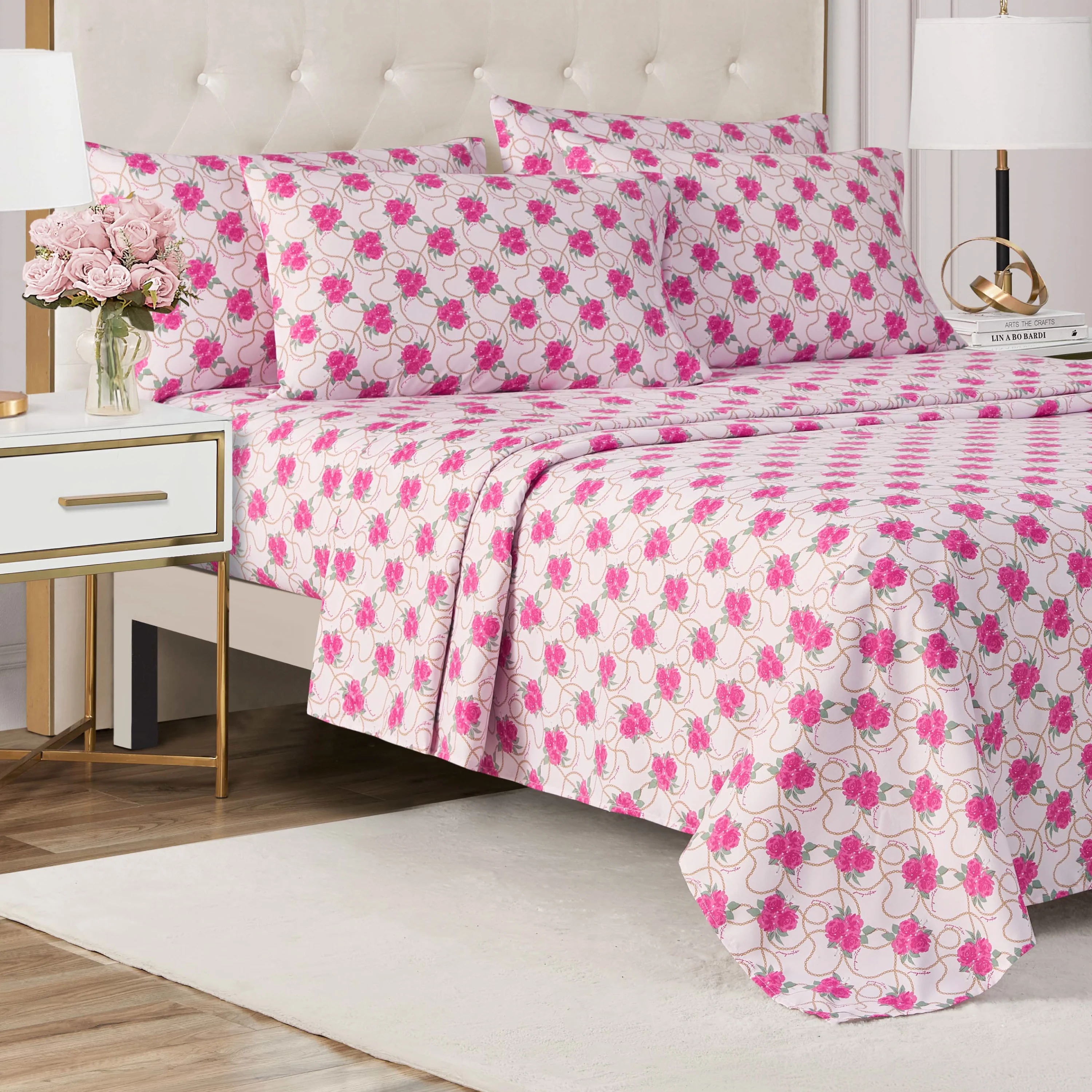 Microfiber Sheet Set With Extra Pillowcases - Image 5